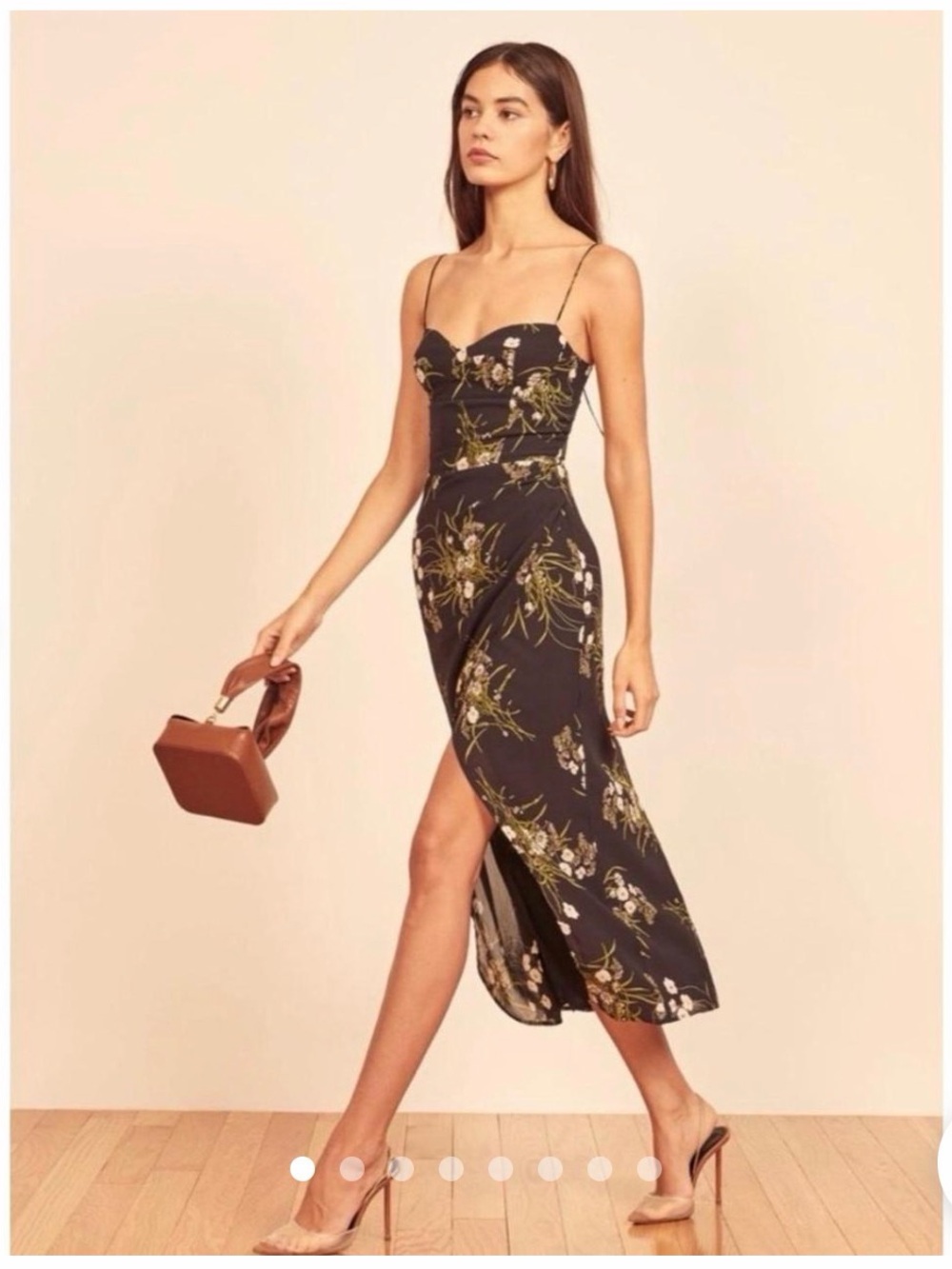 Reformation Kourtney Dress in Vueve